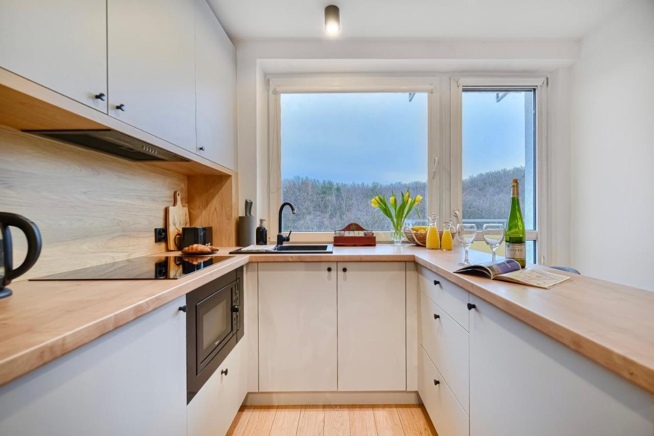 Apartament 4 Pory Roku Przy Plazy Z Widokiem Na Morze Gdyně Exteriér fotografie