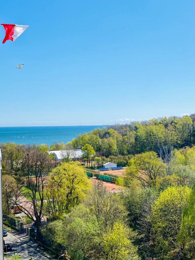 Apartament 4 Pory Roku Przy Plazy Z Widokiem Na Morze Gdyně Exteriér fotografie